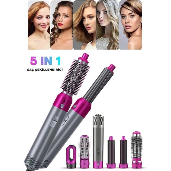 Hot Air Styler 5 In 1 Saç Düzleştirici Profesyonel Saç Fiyatı