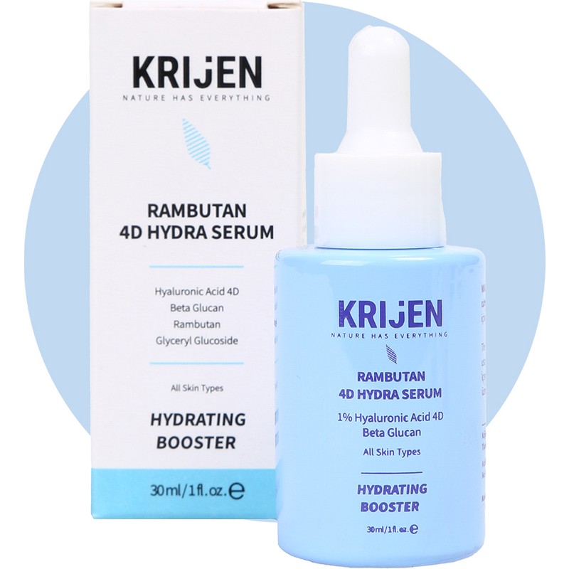 Krijen Rambutan 4d Hydra Yoğun Nemlendirici Serum | Hyaluronic Acid 4d + Beta Glucan