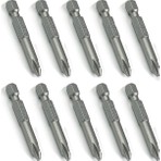 Gfb Ph2 Yıldız Bits Uç 50 mm S2 Çeliğinden Üretilmiş 10 Adet Mıknatıs Uçlu