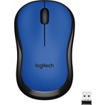 Logitech M220 Sessiz Kompakt Kablosuz Mouse - Mavi