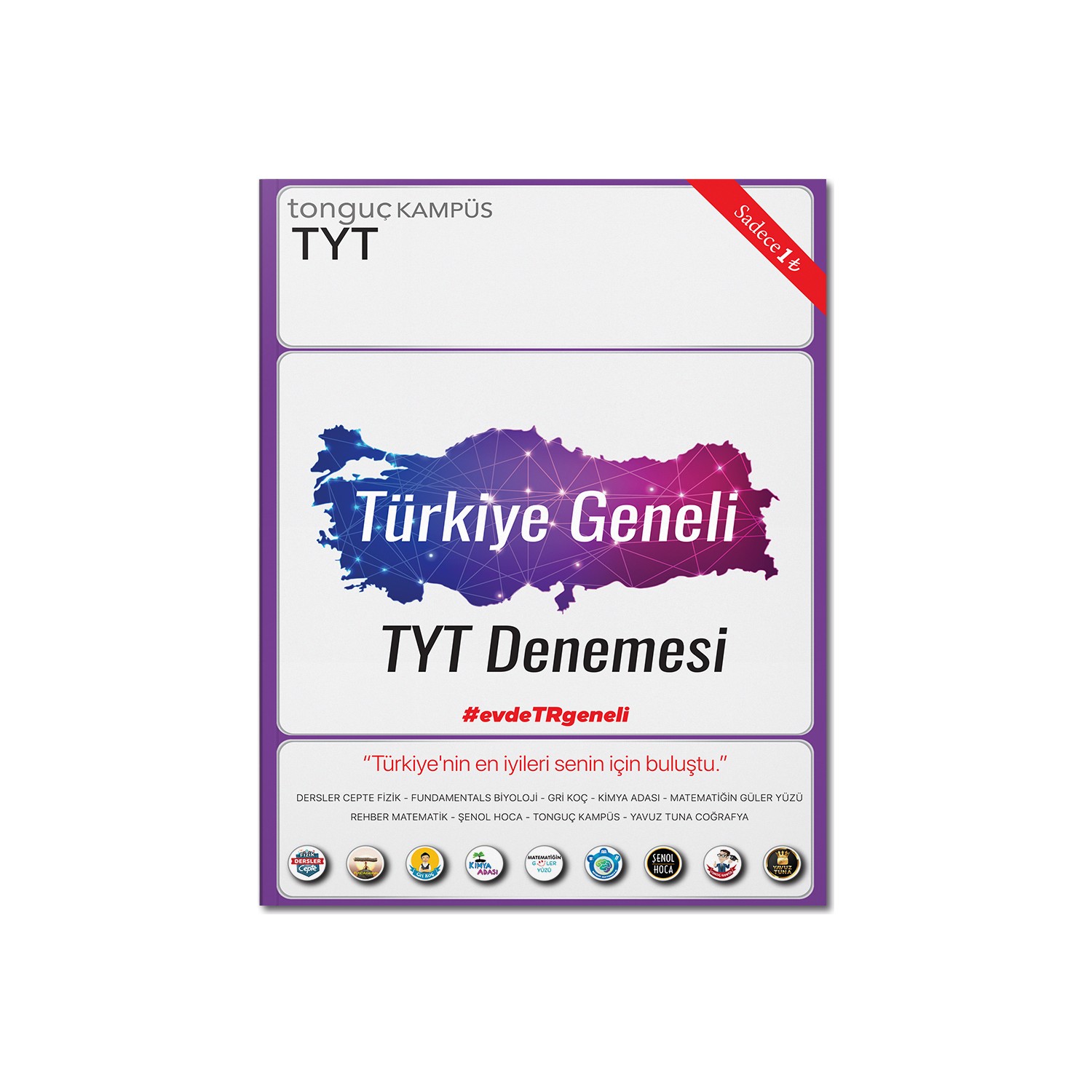 Tonguc Akademi Turkiye Geneli Tyt Denemesi Kitabi Ve Fiyati