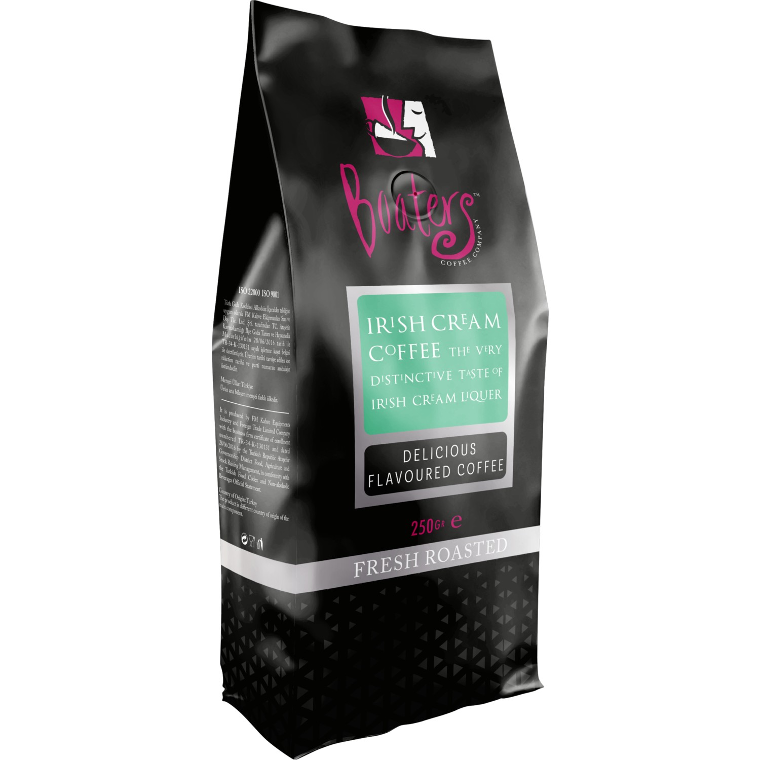 Boaters Aromalı Filtre Kahve Irish Cream 250 gr Fiyatı