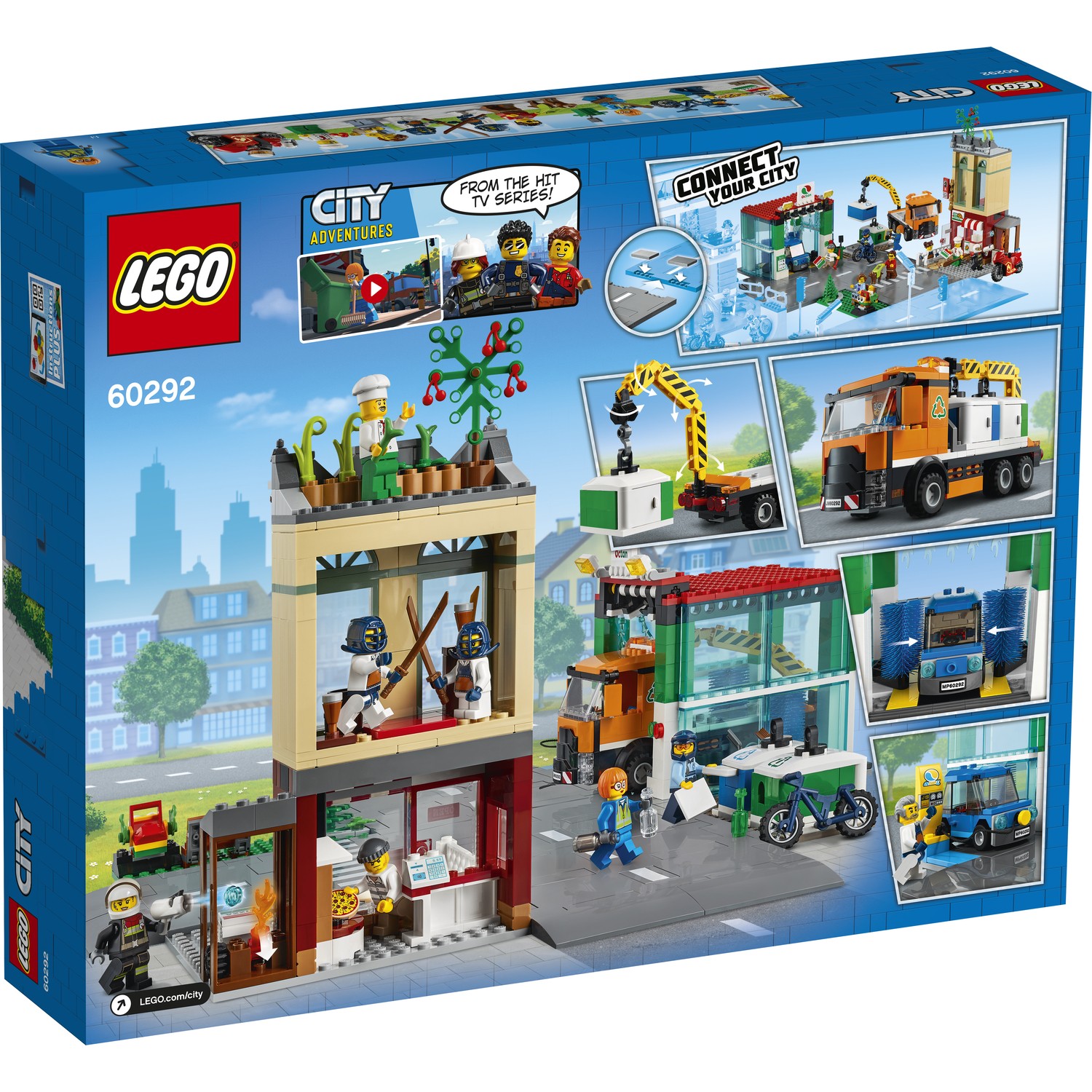 lego city sehir merkezi 60292 cocuklar icin oyuncak yapim fiyati