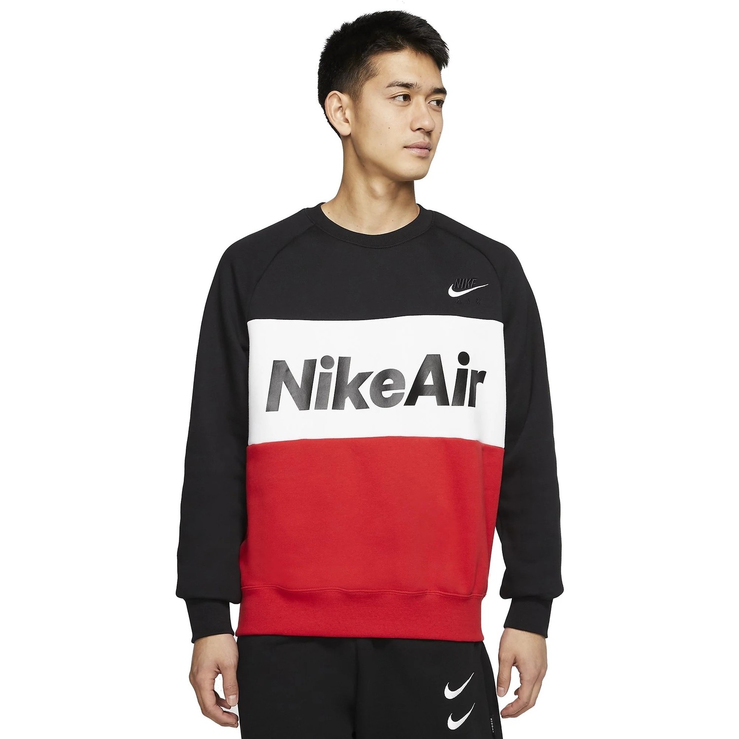 nike air fleece crew sweatshirt