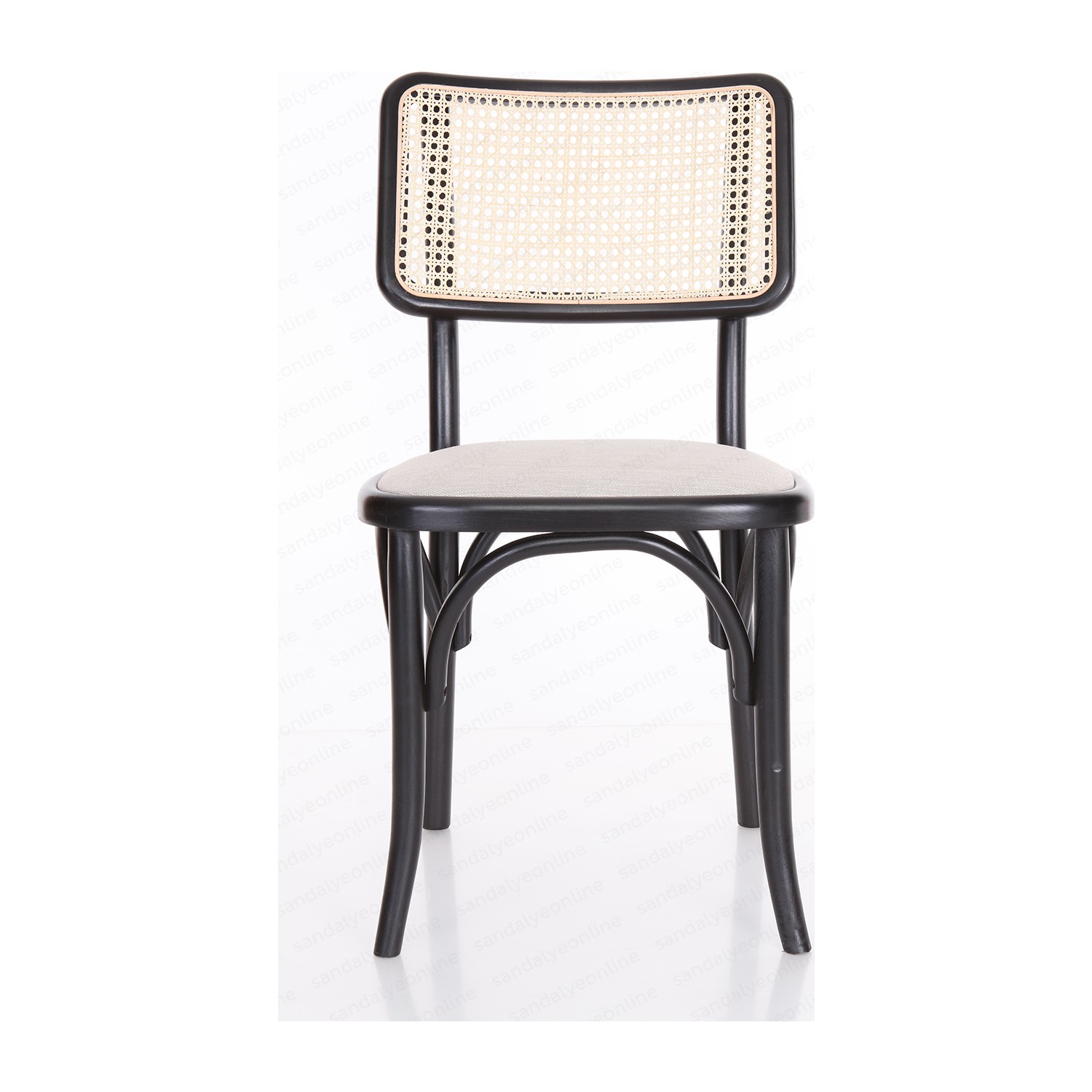 Sandalye Online Fred Ahşap Hazeranlı Sandalye Fiyatı