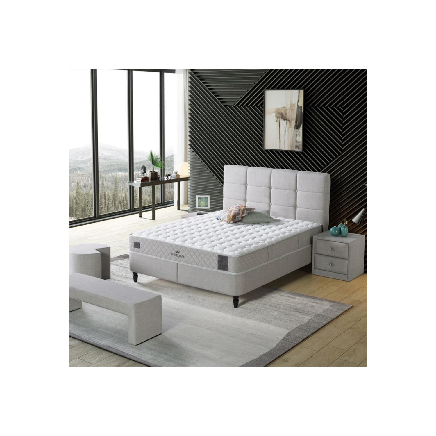 Abc Bedding Dream Bonel Yaylı Yatak Fiyatı Taksit