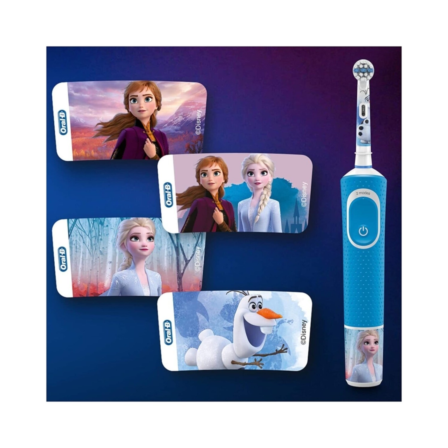 Oral-B Şarjlı Vitality D100 Cocuk Frozen + Oral-B Frozen Fiyatı