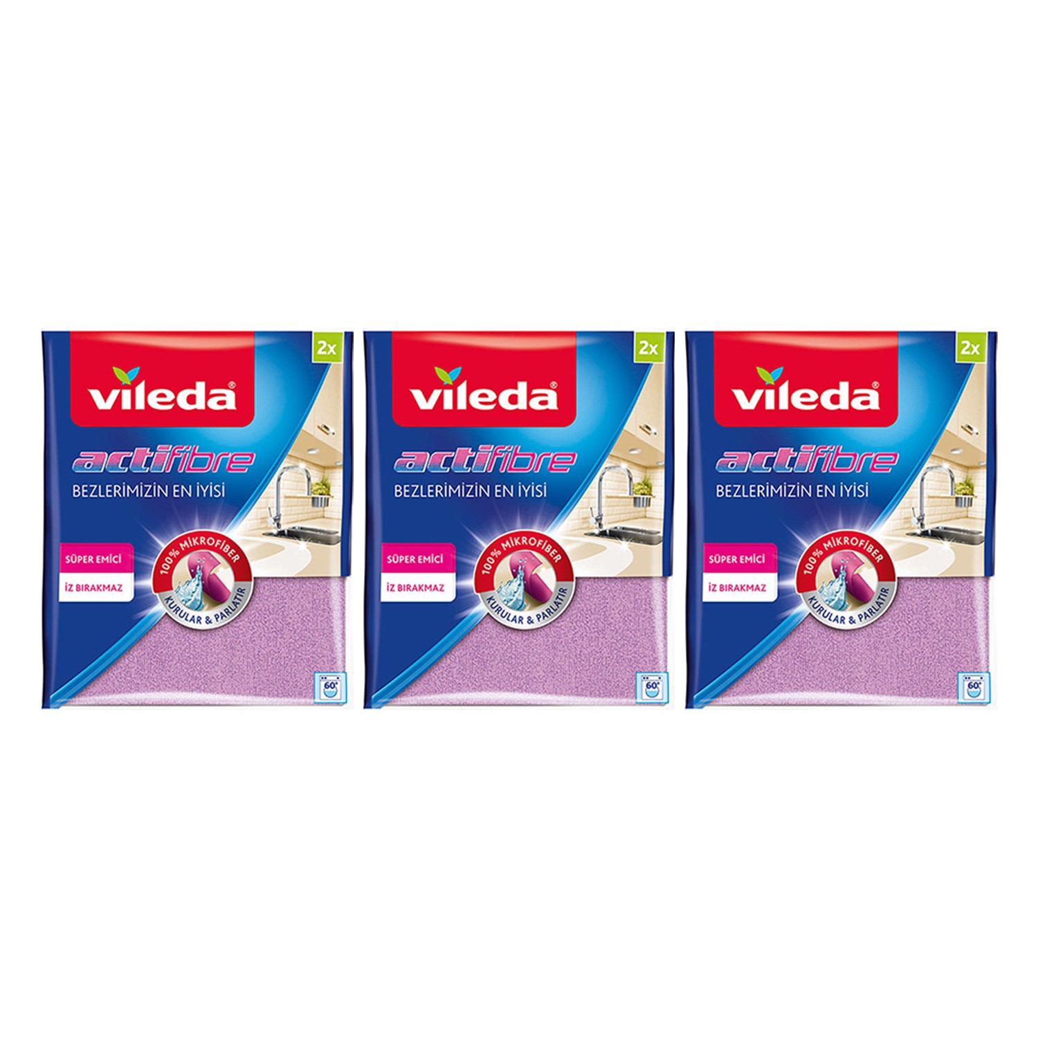 Vileda Actifibre 2'li Temizlik Bezi Fiyatları, Özellikleri ve Yorumları