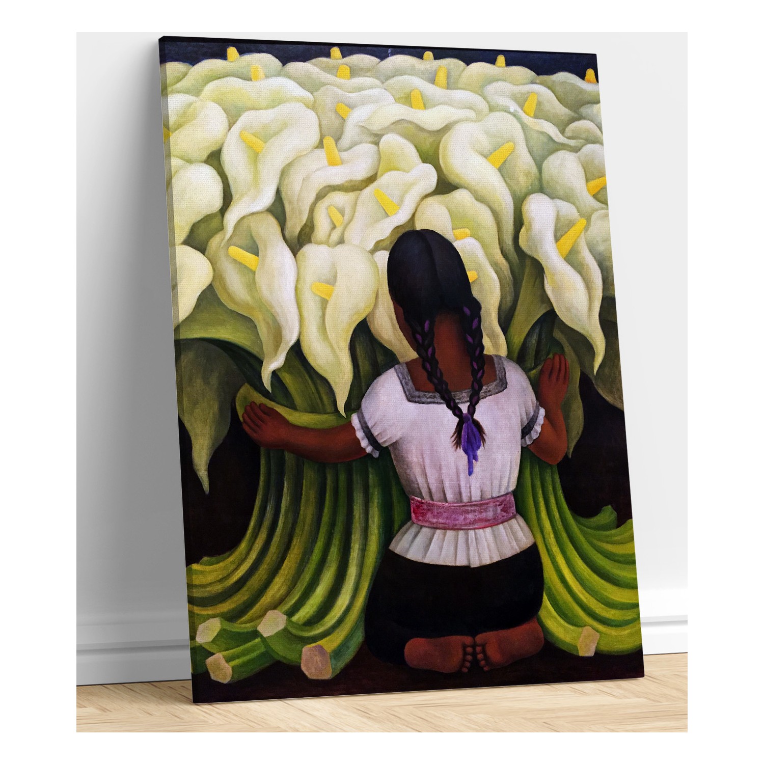 Nurstore Diego Rivera Vendedora Alcatraces Tablo 30 Cm X 40 Fiyatı 