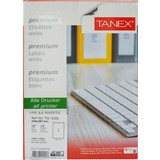 Tanex TW-2044 48,5x25,4 mm Laser Etiket 100 Ad.
