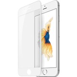 mTnCover iPhone 6 Parmak Izi Bırakmayan Ön Kamera Açık Full 5d Ceramik Esnek Ekran Koruyucu Beyaz Renk