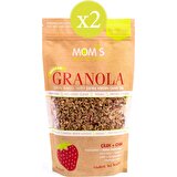 Mom's Natural Foods Ikili Granola Çilek Chia 2* 360 gr