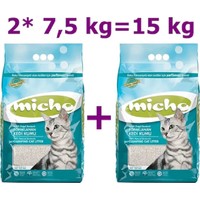 Micho Ince Taneli Topaklanan Kedi Kumu 2 Adet X 7 5 Kg Fiyati