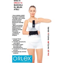 Orlex Bağcıklı El Bilek Ateli (Hava Alabilen Delikli Kumaştan Üretilmiştir.) Orlex® Orx-E 74