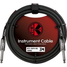 Kirlin IPCC-201PN-3M-BK Enstrüman Gitar Kablosu 3 Metre Siyah -Yeni Ürün