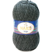 Nako Vega 193 Koyu Gri Melanj