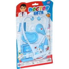 Hobi Toys Oyuncak Doktor Seti Mavi 8 Parça