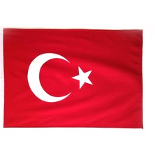 ZC Bayrak Türk Bayrağı Alpaka Kumaş Fabrikasyon Baskı 150 x 225 cm