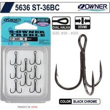 Owner 5636-071 ST-36BC Üçlü Iğne No:6 8'li Paket