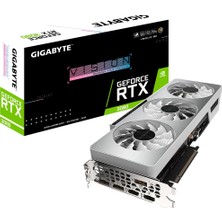 Gıgabyte RTX3080 Vısıon Oc 10GB GDDR6X 320 Bit 3xdp/2xhdmı Pcı-E 4.0 DX12 GV-N3080VISION OC-10GD
