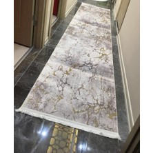 STY Home Duvar Kaymaz Tabanlı Yıkanabilir Halı Kilim Yolluk Dijital Bask D9004