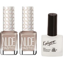 Pastel Nude Oje NO:757 X2 Adet+Kalyon