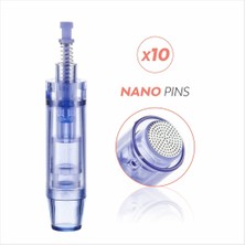 Ekai Dermapen Iğnesi Mavi Kapaklı Nano Kartuş-10 Adet