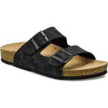 Kinetix Aten Siyah Erkek Terlik