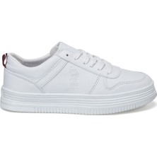 U.S. Polo Assn.  Surı Beyaz Kadın Sneaker Kalın Taban
