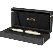 Scrikss İsme Özel Tükenmezkalem Noble 35 Beyaz Altın
