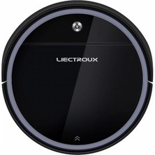 Liectroux H6 Vacuum Cleaner Akıllı Robot Süpürge-Siyah