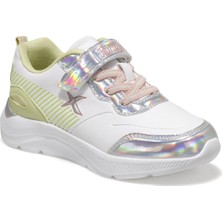 Kinetix Kız Çocuk Beyaz Gümüş Günlük Spor Ayakkabı
