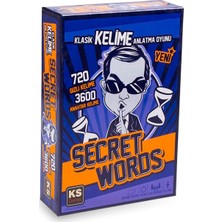 KS Kelime Anlatma Oyunu Tabu Secret Words 720 Gizli Kelime 3600 Anahtar Kelime