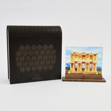 Anadolia Efes Celcus Kütüphanesi Dekoratif Cam Pano