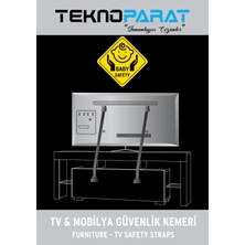 Teknoparat  17”/75” Arası  Televizyon ve Mobilya Güvenlik Kemeri