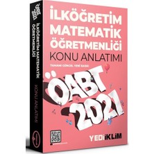 Yediiklim Yayınları 2021 ÖABT İlköğretim Matematik Öğretmenliği Konu Anlatımı