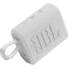 JBL Go 3 Taşınabilir Bluetooth Hoparlör - Beyaz