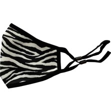 Parkrow 3 Katlı Yıkanabilir  Zebra-Damalı-Puantiyeli Nano  Maske