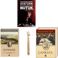 Gençler İçin Fotoğraflarla Nutuk-Zeytindağı-Çankaya  Set -3 Kitap-Cizo Kitap Ayracı