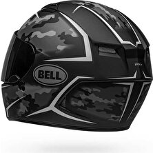 Bell Qualifier Stealth Gri Siyah Kapalı Motosiklet Kaskı