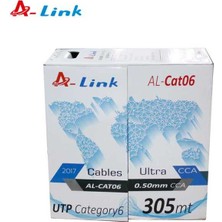 A-Link AL-CAT06 Cat6 0.50 mm Cca Kablo - 305 M