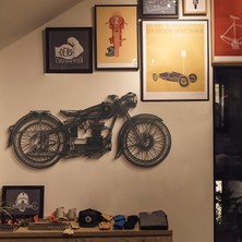 Artepera Cafe Racer Metal Tablo - Yarış Motoru - Harley - Modern Ev Dekorasyonları - APT222