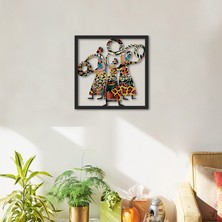Artepera Triple Goddess Metal Tablo - Modern Ev Dekorsayonları - APT112 - Colorart