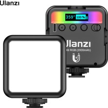 Ulanzi VL49 Rgb LED Fotoğraf ve Video Işığı  (Yurt Dışından)