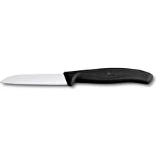 Victorinox 8Cm Soyma Bıçağı (Düz Ağızlı)