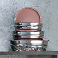 Emsan Demre 6 Parça Kombi Sahan Set Golden Pink