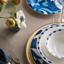 Karaca Fine Pearl Azur 62 Parça 12 Kişilik İnci Yemek Takımı