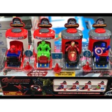 Avengers Yenilmezler Oyuncak Garaj Otopark 4'lü Set