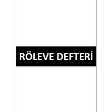 Gülşen Kırtasiye Röleve Defteri