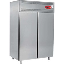 Empero Dik Tip Gn Buzdolabı (Fanlı) - Çift Cam Kapılı - 1400 Litre